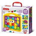 Мозаика для малышей в чемодане "Котик" d4,5/32 эл Baby Toys 04105 711-577