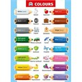 Плакат 070.855 "COLORS" (Цвета) 711-179