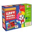 Игра Цвет-форма-величина С-162 на липучках 110-080