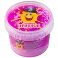 Слайм Прихлоп 90 гр Мальчик пират ФИОЛЕТОВЫЙ с шариками 00131 547-705