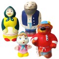 Набор резиновых игрушек Машенька и медведь СИ-361 147-895