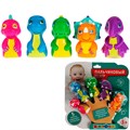 Резиновая игрушка Пальчиковый театр Динозаврики DINO-PS /24/ 547-584