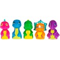Резиновая игрушка Пальчиковый театр Динозаврики DINO-PS /24/ 547-584
