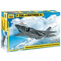 Сборная модель 7296 Американский истребитель пятого поколения F-35A 142-401