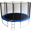 Батут 366см JC-12FT, с ограждением, до 120кг 654-622