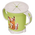Чашка для сухих завтраков с декором 270 мл Салатовый 431304410 469-410