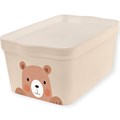 Ящик для хранения Keeplex Happy 7,5 л 32х21,1х14,1 см Bear LA512511001 470-275