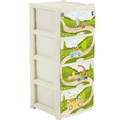 Детский комод Play with Busy Animals 4 ящика LA121511573 470-278