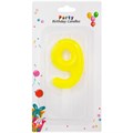 Свеча для торта Цифра 9 в ассорт. FG240525045L-10 561-597