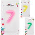 Свеча для торта Цифра 7 в ассорт. FG240525045L-8 561-595