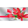 Конверт для денег без надписи (тюльпаны) 2902127 562-789