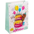 Пакет 18х8,5х24см Happy birthday 141V-587 560-777