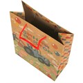 Пакет Чудо праздник крафт Синий трактор Пакет xl, 33,5*45*15см 371870 560-189