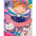 Пакет 26х32х10см Девочка с кошками 141V-868 562-923