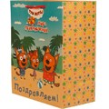 Пакет Чудо праздник крафт Три Кота Пакет l, 26*32*14 см 371882 560-190