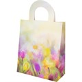 Пакет 34х21х10см с вырубной ручкой акварель цветы 141V-965 660-042