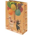 Пакет Чудо праздник крафт БУБА ml, 22*31*10 см 371873 560-184