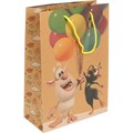 Пакет Чудо праздник крафт БУБА ml, 22*31*10 см 371873 560-184