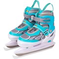 Коньки раздвиж Dvizhok р.M: 34-37 голубые 1141V-550 266-546