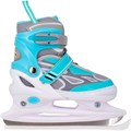 Коньки раздвиж Dvizhok р.M: 34-37 голубые 1141V-550 266-546