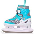 Коньки раздвиж Dvizhok р.M: 34-37 голубые 1141V-550 266-546