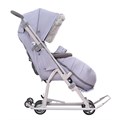 Санки коляска НД7-5SK/СР серый /Ника/ 266-382