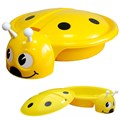 Песочница-бассеин Божья коровка с крышкой, желтая Пл-С203 372-892
