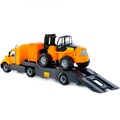 Автомобиль Майк трейлер+автокар+Конструктор 55705 П-Е /1/ 103-664