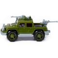 Автомобиль пикап военный Разведчик с 2-мя пулемётами 79152 П-Е /16/ 201-394