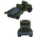 Автомобиль Тягач БИЗОН бортовой с прицепом Военный И-5116 201-861