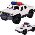 Автомобиль Джип Альфа Полиция без тента, белый И-8929 203-326