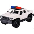Автомобиль Джип Альфа Полиция без тента, белый И-8929 203-326