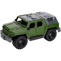 Автомобиль Джип Альфа Военный патруль с тентом, хаки И-8926 203-315