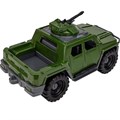 Автомобиль Джип Альфа Военный без тента, хаки И-8921 203-312