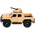Автомобиль Джип Альфа Военный без тента, песочный И-8922 203-311
