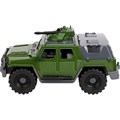 Автомобиль Джип Альфа Военный с тентом, хаки И-8920 203-313