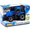 Трактор Прогресс инерционный синий (в коробке) 91215 П-Е /12/ 202-192