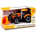 Погрузчик "Прогресс" инерционный оранжевый в коробке 91802 П-Е /12/ 201-942