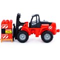 Автокар+конструктор 15 эл МАММОЕТ в сетке 62734 П-Е /4/ 201-015