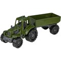 Трактор Иван с бортовым прицепом  Военный И-2327 203-012