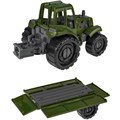 Трактор Иван с бортовым прицепом  Военный И-2327 203-012