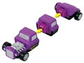 Магнитный конструктор Popular Playthings Транспорт "Смешай и собери. Микро делюкс. Серия 1" (Комплект на группу) ✅ 18164