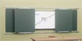 Рельсовая система с 4-мя классными досками и Интерактивной панелью Skilo 1028
