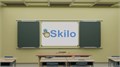 Рельсовая система с 4-мя классными досками и Интерактивной панелью Skilo 1028