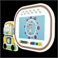 Интерактивная панель с бизибордом Service.Interactive "Машинка" ✅ 1419