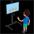 Интерактивный комплекс для подвижных занятий Service.Interactive "SVI", 43" ✅ 1486