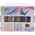 Набор ABS-пластика для 3D-ручки, 12 цветов, 12 метров HONYA SC-ABS-12 6855