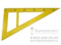 Угольник классный пластмассовый (30 и 60 градусов ) 18570100