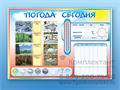 Погода сегодня. Стенд-уголок маркерный. 867757177