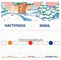 Набор карточек с рисунками "Играем с союзами. Потому, что, так как, когда", Сфера 01923391502